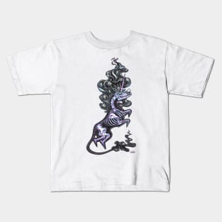 Dark Unicorn Kids T-Shirt